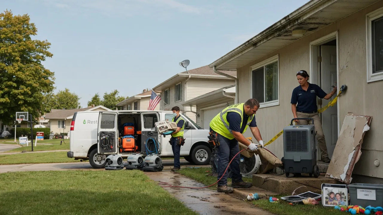 Water Damage Restoration in Titusville, NJ near me